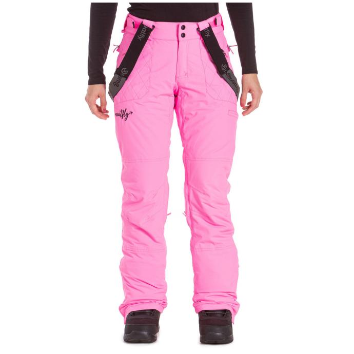 Сноубордические брюки MEATFLY «FOXY PANTS»  - FOXY-Pink Killer - Цвет Розовый - Фото 1