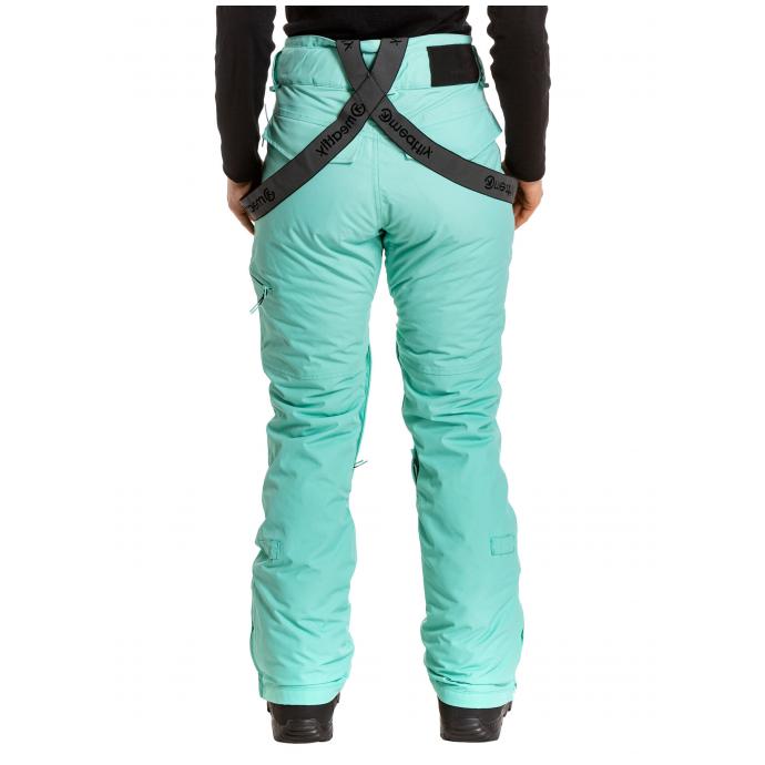 Сноубордические брюки MEATFLY «FOXY PANTS»  - FOXY-Mint - Цвет Голубой - Фото 2