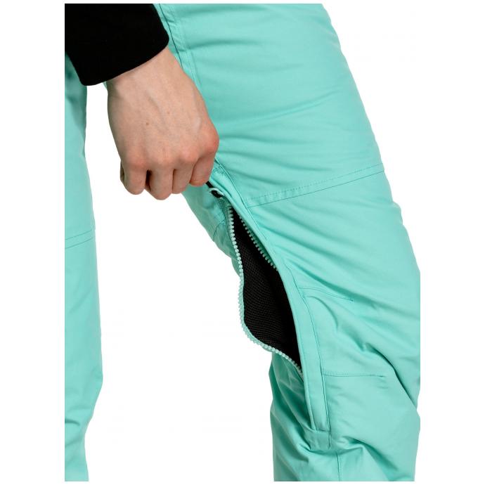 Сноубордические брюки MEATFLY «FOXY PANTS»  - FOXY-Mint - Цвет Голубой - Фото 4