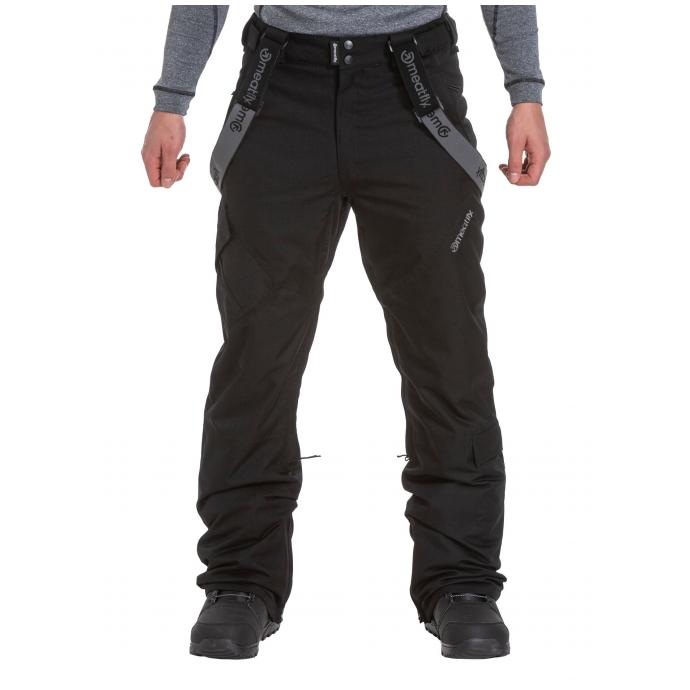 Сноубордические брюки MEATFLY «GHOST PREMIUM PANTS»  - GHOST PREMIUM-Black - Цвет Черный - Фото 1