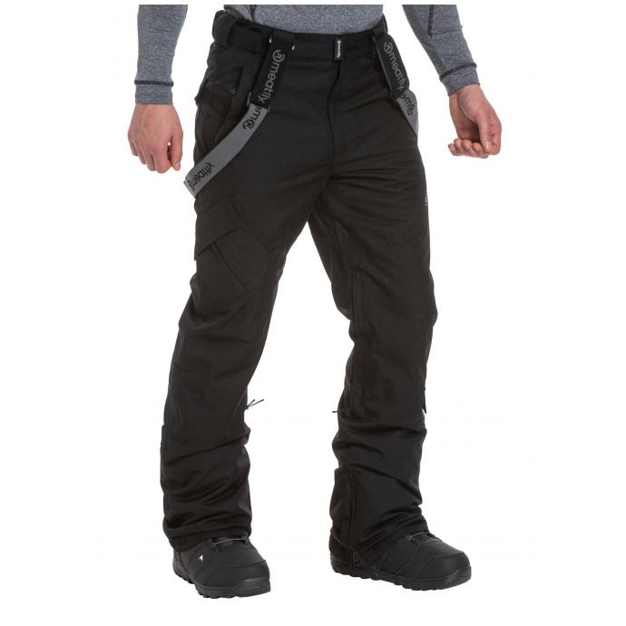 Сноубордические брюки MEATFLY «GHOST PREMIUM PANTS»  - GHOST PREMIUM-Black - Цвет Черный - Фото 2