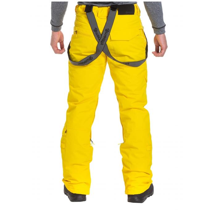 Сноубордические брюки MEATFLY «GHOST PANTS»  - GHOST-Super Lemon - Цвет Желтый - Фото 3