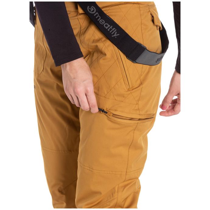 Сноубордические брюки MEATFLY «FOXY PREMIUM PANTS»  - FOXY PREMIUM-Wood - Цвет Коричневый - Фото 5