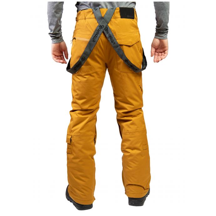 Сноубордические брюки MEATFLY «GHOST PREMIUM PANTS»  - GHOST PREMIUM-Wood - Цвет Коричневый - Фото 2