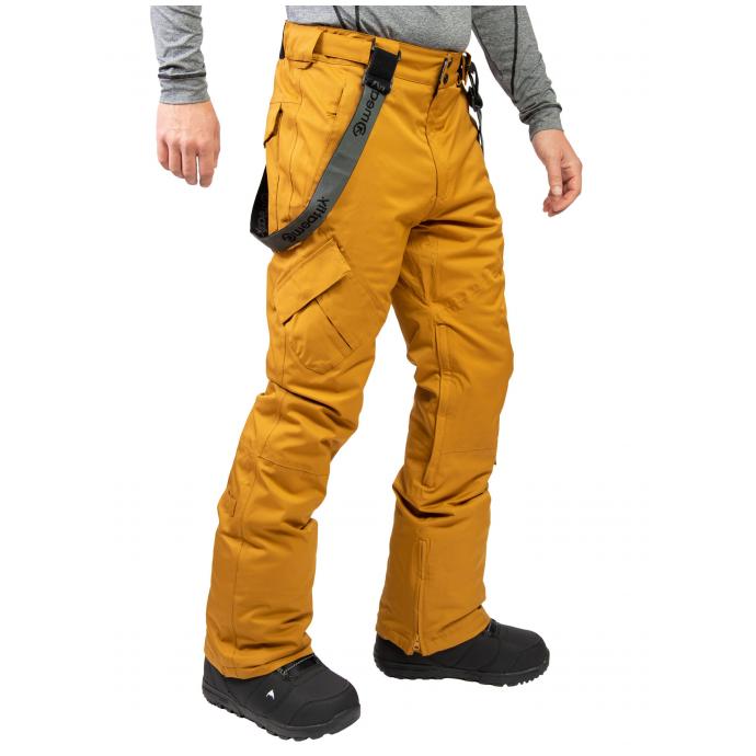 Сноубордические брюки MEATFLY «GHOST PREMIUM PANTS»  - GHOST PREMIUM-Wood - Цвет Коричневый - Фото 3