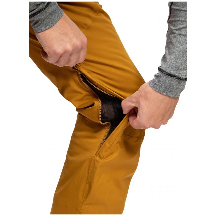 Сноубордические брюки MEATFLY «GHOST PREMIUM PANTS»  - GHOST PREMIUM-Wood - Цвет Коричневый - Фото 5