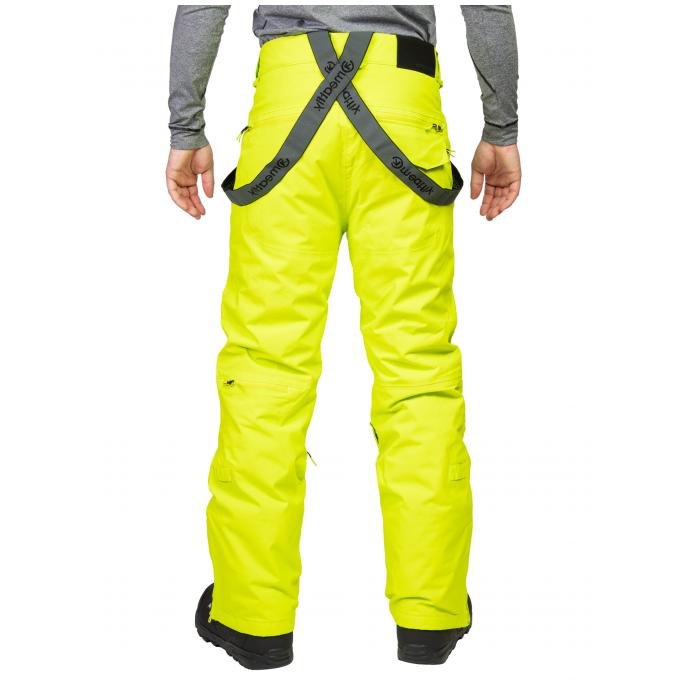 Сноубордические брюки MEATFLY «GNAR PANTS»  - GNAR-Acid Lime - Цвет LIME - Фото 2