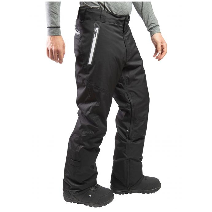 Сноубордические брюки MEATFLY «LORD PREMIUM PANTS»  - LORD PREMIUM-Black - Цвет Черный - Фото 3