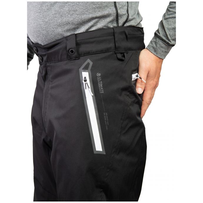 Сноубордические брюки MEATFLY «LORD PREMIUM PANTS»  - LORD PREMIUM-Black - Цвет Черный - Фото 4