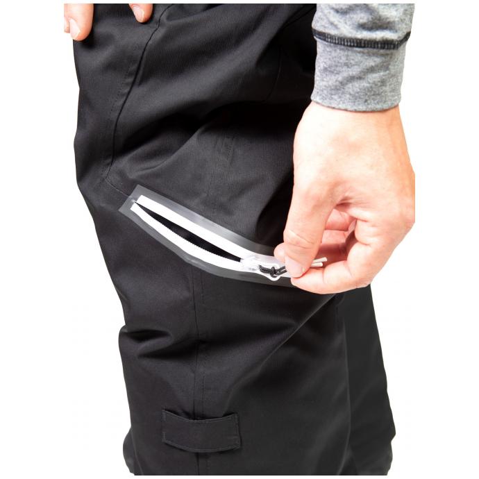 Сноубордические брюки MEATFLY «LORD PREMIUM PANTS»  - LORD PREMIUM-Black - Цвет Черный - Фото 6