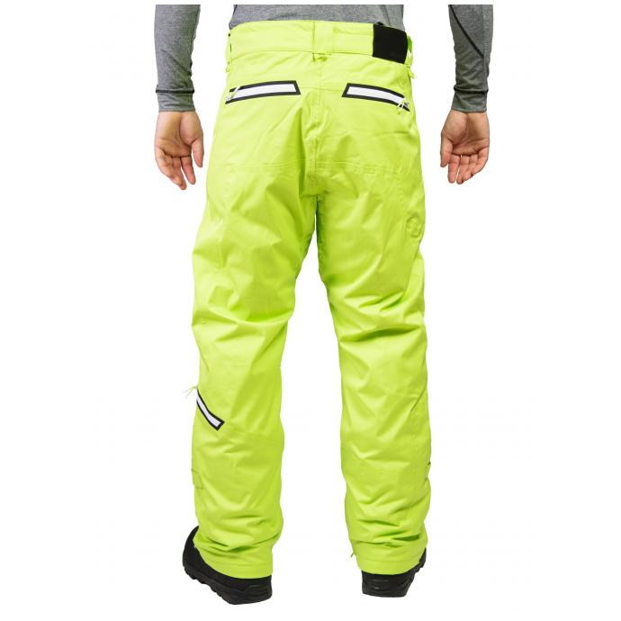 Сноубордические брюки MEATFLY «LORD PREMIUM PANTS»  - LORD PREMIUM-Lime - Цвет LIME - Фото 2