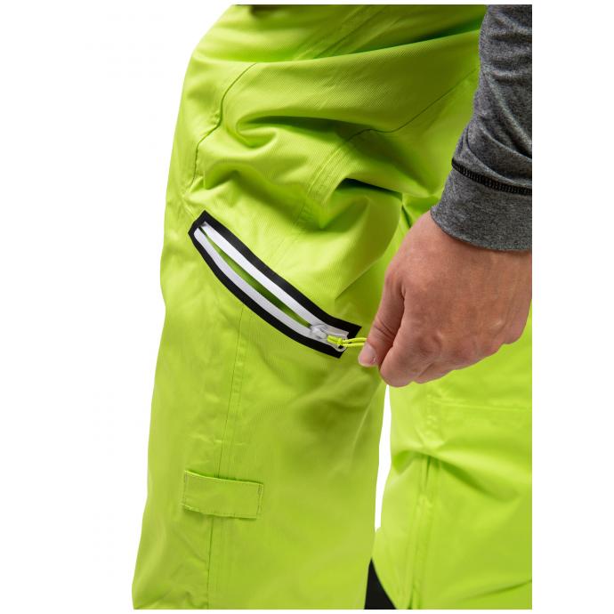 Сноубордические брюки MEATFLY «LORD PREMIUM PANTS»  - LORD PREMIUM-Lime - Цвет LIME - Фото 5