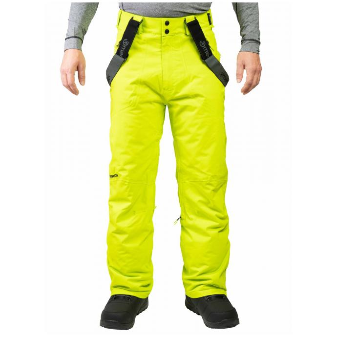 Сноубордические брюки MEATFLY «GNAR PANTS»  - GNAR-Acid Lime - Цвет LIME - Фото 1