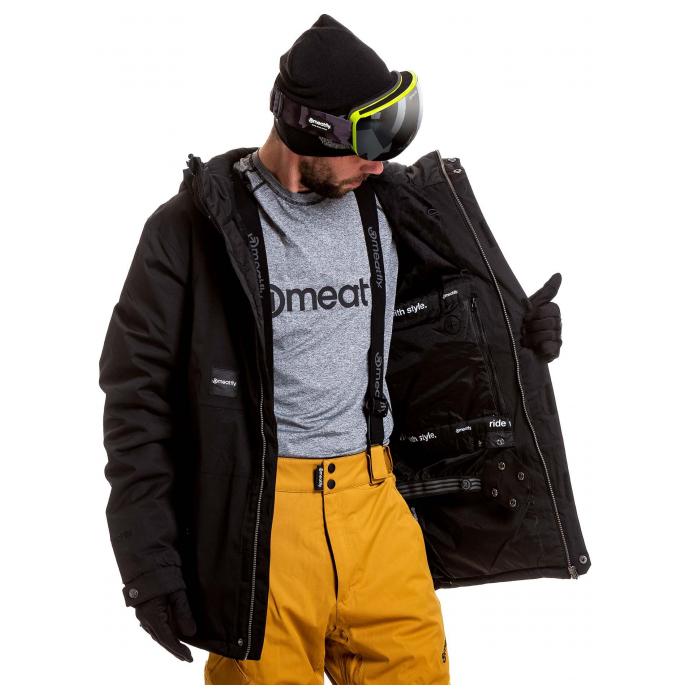 Сноубордическая куртка MEATFLY «MICK PREMIUM»  - MICK-BLACK - Цвет Черный - Фото 3