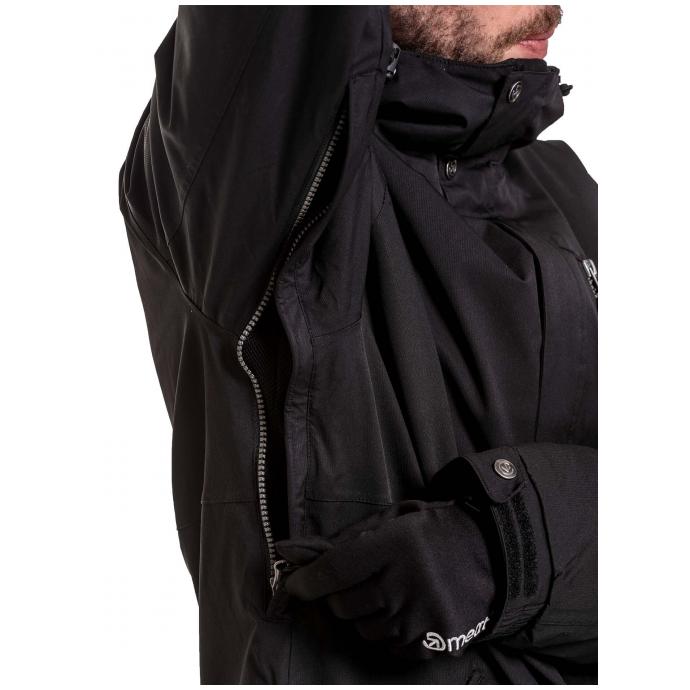 Сноубордическая куртка MEATFLY «MICK PREMIUM»  - MICK-BLACK - Цвет Черный - Фото 4