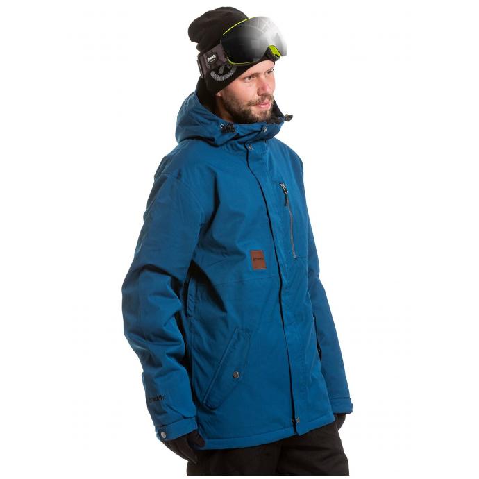 Сноубордическая куртка MEATFLY «MICK PREMIUM»  - MICK-Petrol - Цвет Синий - Фото 2