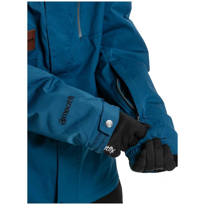 Сноубордическая куртка MEATFLY «MICK PREMIUM»  - MICK-Petrol - Цвет Синий - Фото 6