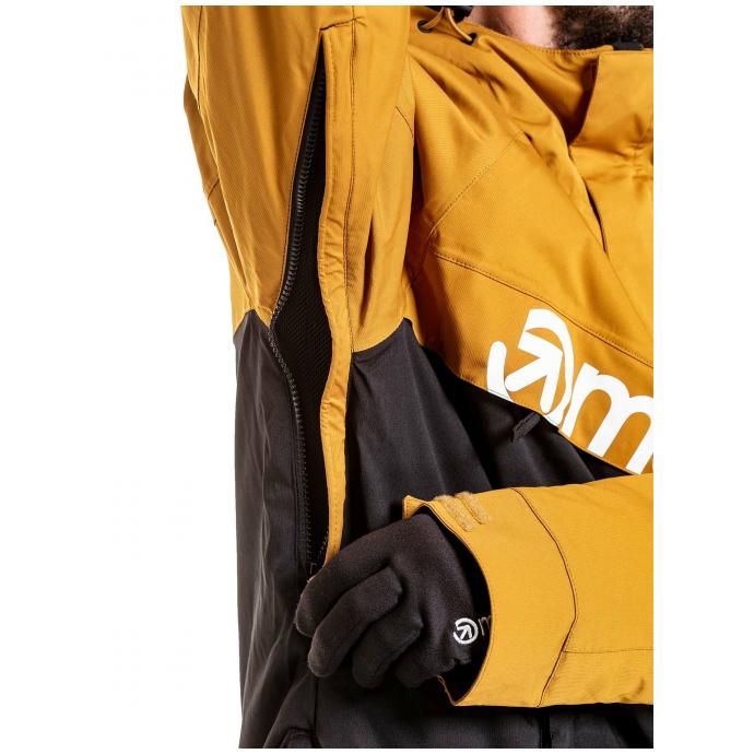 Сноубордическая куртка MEATFLY «SLINGER PREMIUM» - SLINGER PREMIUM-Wood/Black - Цвет Коричневый - Фото 2