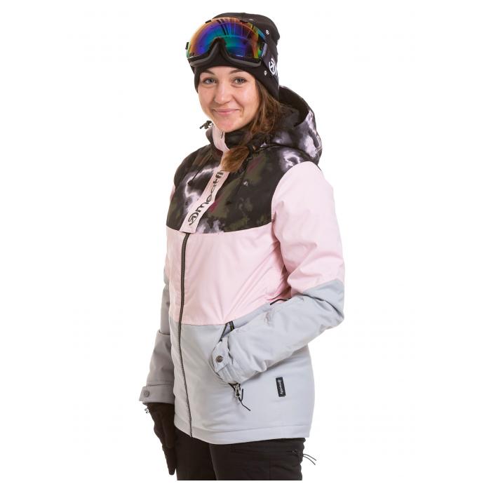 Сноубордическая куртка MEATFLY «KIRSTEN PREMIUM»  - KIRSTEN PREMIUM-Pink/Ash Grey - Цвет Розовый - Фото 4
