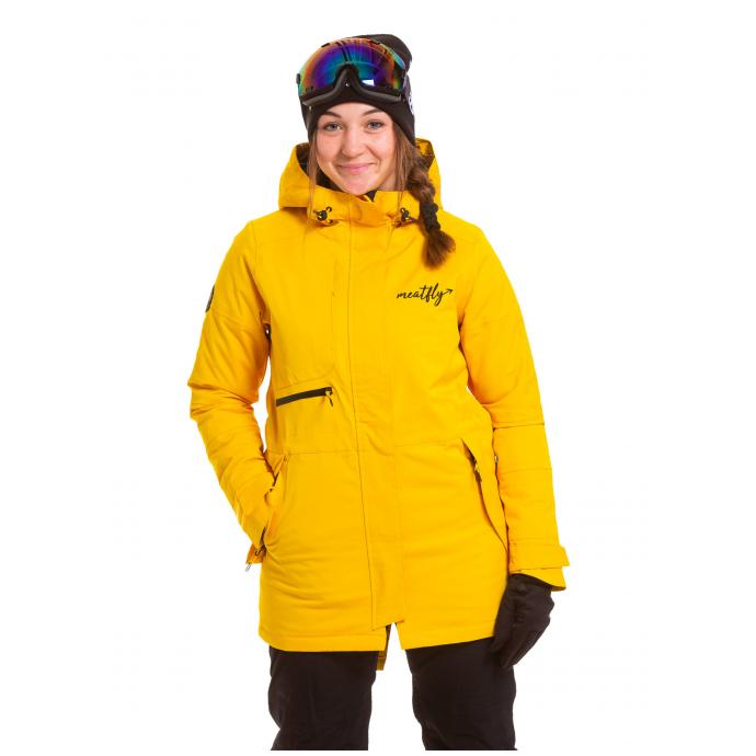 СНОУБОРДИЧЕСКАЯ КУРТКА MEATFLY «BUNNY PREMIUM JACKET» - BUNNY-YELLOW - Цвет Желтый - Фото 1