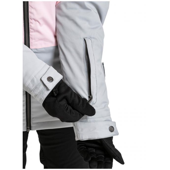 Сноубордическая куртка MEATFLY «KIRSTEN PREMIUM»  - KIRSTEN PREMIUM-Pink/Ash Grey - Цвет Розовый - Фото 6