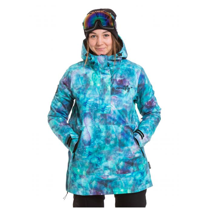 Сноубордическая куртка MEATFLY «YUKI PREMIUM JACKET»  - YUKI PREMIUM-Universe Blue - Цвет Синий - Фото 1