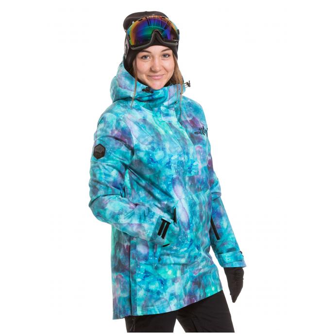 Сноубордическая куртка MEATFLY «YUKI PREMIUM JACKET»  - YUKI PREMIUM-Universe Blue - Цвет Синий - Фото 2