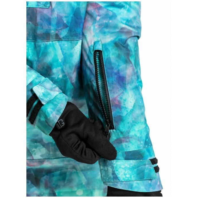 Сноубордическая куртка MEATFLY «YUKI PREMIUM JACKET»  - YUKI PREMIUM-Universe Blue - Цвет Синий - Фото 4