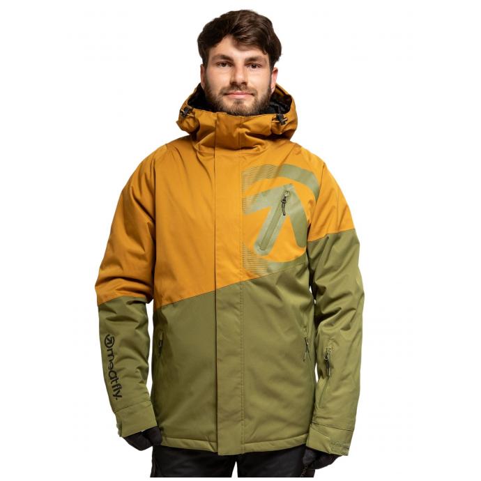 СНОУБОРДИЧЕСКАЯ КУРТКА MEATFLY «BANG PREMIUM» - BANG PREMIUM-WOOD/GREEN - Цвет Зеленый - Фото 1