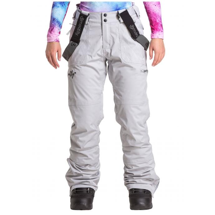 Сноубордические брюки MEATFLY «FOXY PREMIUM PANTS»  - FOXY PREMIUM-GREY - Цвет Серый - Фото 1