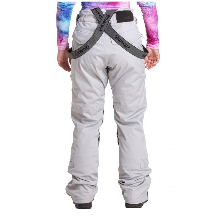 Сноубордические брюки MEATFLY «FOXY PREMIUM PANTS»  - FOXY PREMIUM-GREY - Цвет Серый - Фото 2