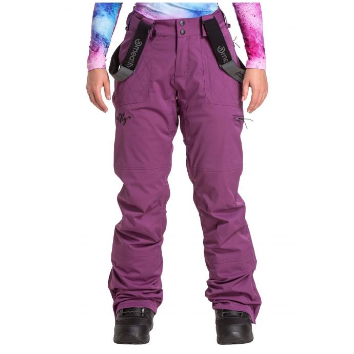 Сноубордические брюки MEATFLY «FOXY PREMIUM PANTS»  - FOXY PREMIUM-PLUM - Цвет Фиолетовый - Фото 1