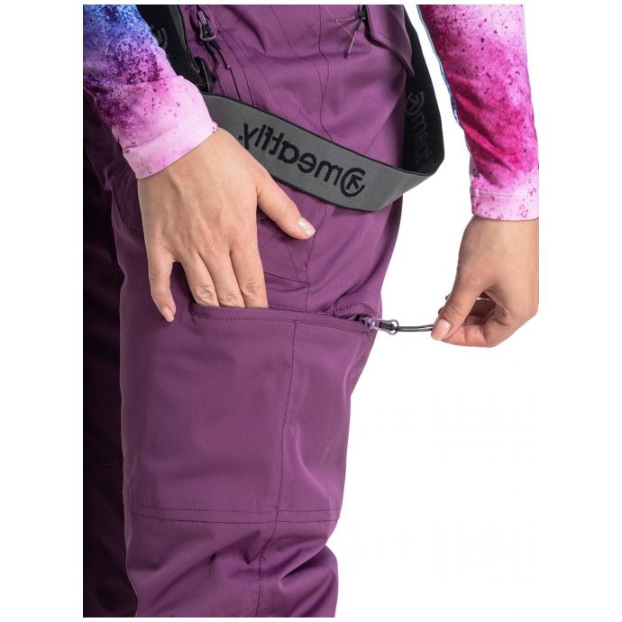 Сноубордические брюки MEATFLY «FOXY PREMIUM PANTS»  - FOXY PREMIUM-PLUM - Цвет Фиолетовый - Фото 5