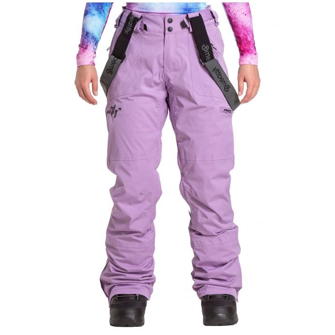 Сноубордические брюки MEATFLY «FOXY PREMIUM PANTS»  - FOXY PREMIUM-PURPLE - Цвет Фиолетовый - Фото 1