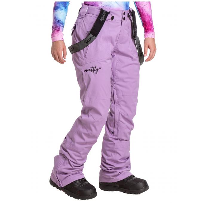 Сноубордические брюки MEATFLY «FOXY PREMIUM PANTS»  - FOXY PREMIUM-PURPLE - Цвет Фиолетовый - Фото 3