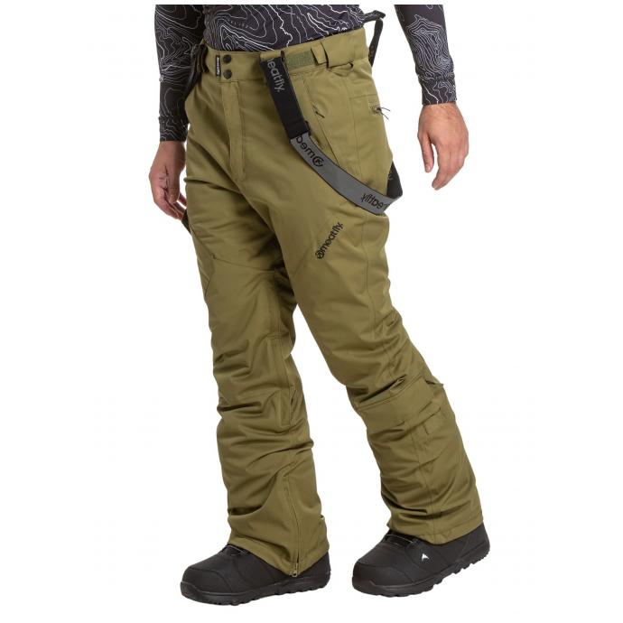 Сноубордические брюки MEATFLY «GHOST PREMIUM PANTS»  - GHOST PREMIUM-Green - Цвет Зеленый - Фото 3