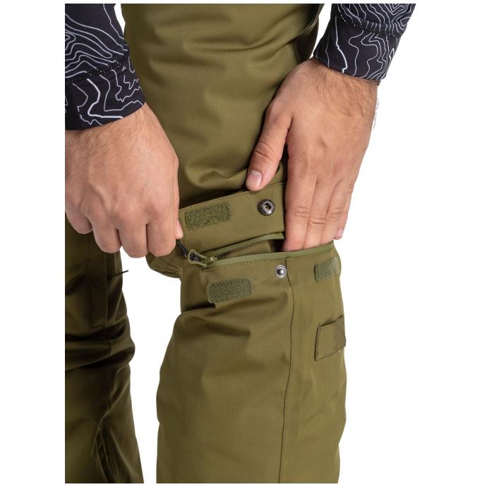 Сноубордические брюки MEATFLY «GHOST PREMIUM PANTS»  - GHOST PREMIUM-Green - Цвет Зеленый - Фото 5