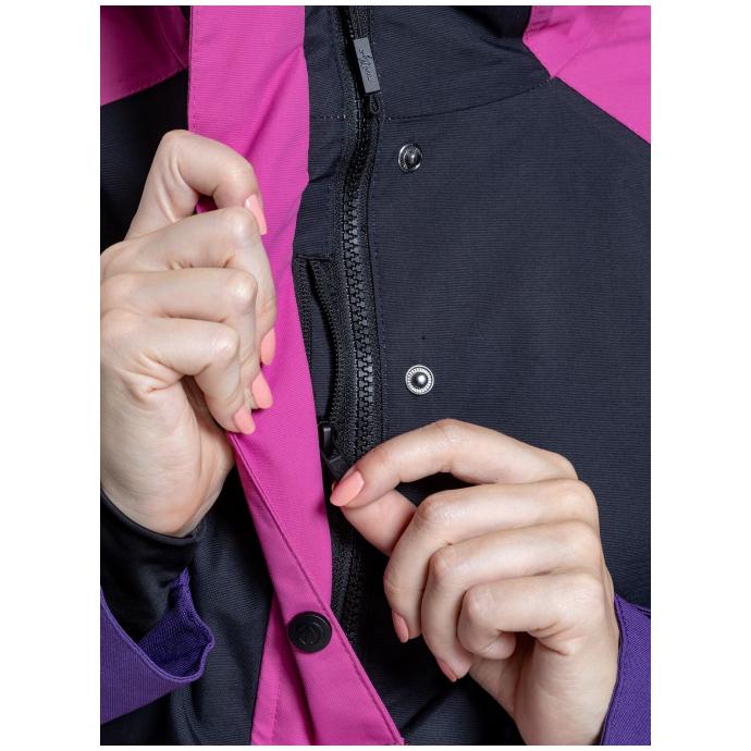 Сноубордическая куртка MEATFLY «AIKO»  - AIKO-1-PETUNIA/BLACK - Цвет Фиолетовый - Фото 8