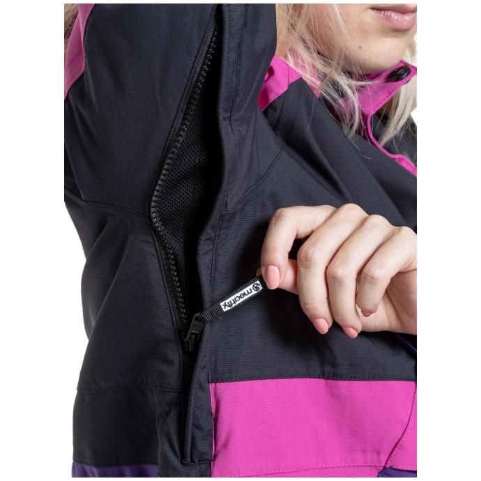 Сноубордическая куртка MEATFLY «AIKO»  - AIKO-1-PETUNIA/BLACK - Цвет Фиолетовый - Фото 10