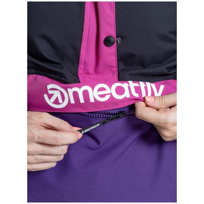 Сноубордическая куртка MEATFLY «AIKO»  - AIKO-1-PETUNIA/BLACK - Цвет Фиолетовый - Фото 11