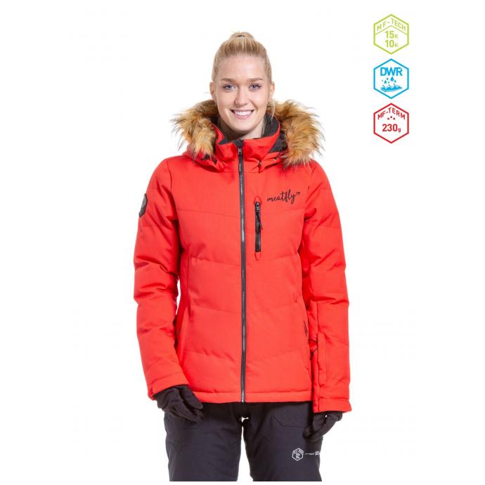 Сноубордическая куртка MEATFLY «BONIE»  - BONIE-1-FERRARI RED - Цвет Красный - Фото 1