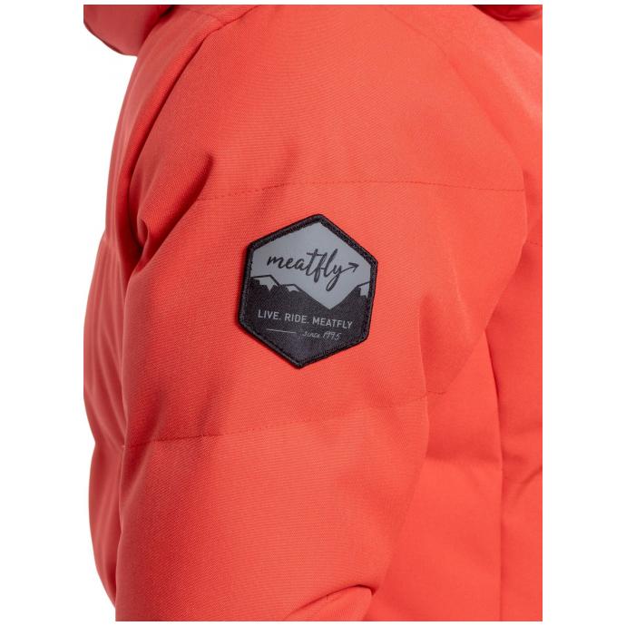 Сноубордическая куртка MEATFLY «BONIE»  - BONIE-1-FERRARI RED - Цвет Красный - Фото 10