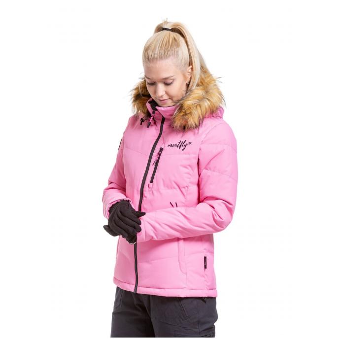Сноубордическая куртка MEATFLY «BONIE»  - BONIE-2-HOT PINK - Цвет Розовый - Фото 5