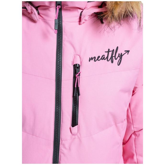 Сноубордическая куртка MEATFLY «BONIE»  - BONIE-2-HOT PINK - Цвет Розовый - Фото 8