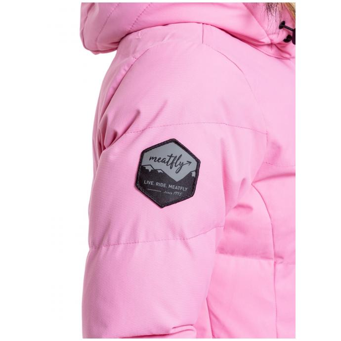 Сноубордическая куртка MEATFLY «BONIE»  - BONIE-2-HOT PINK - Цвет Розовый - Фото 10