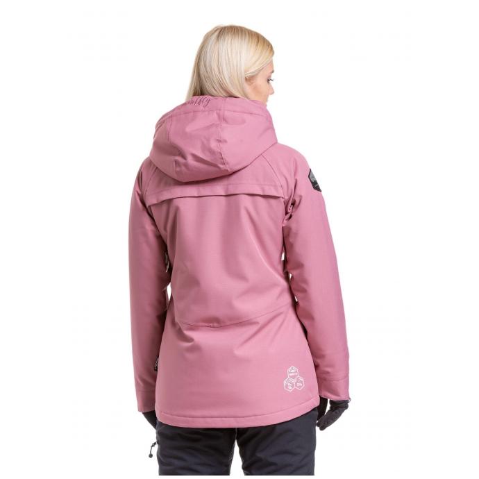 Сноубордическая куртка MEATFLY «TERRA»  - TERRA-1-DUSTY ROSE - Цвет Розовый - Фото 2