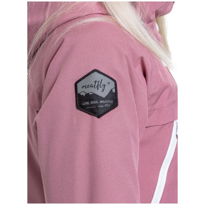 Сноубордическая куртка MEATFLY «TERRA»  - TERRA-1-DUSTY ROSE - Цвет Розовый - Фото 11