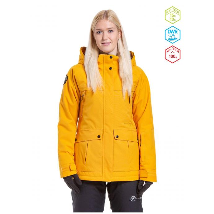 Сноубордическая куртка MEATFLY «TERRA»  - TERRA-2-SUNFLOWER - Цвет Желтый - Фото 1