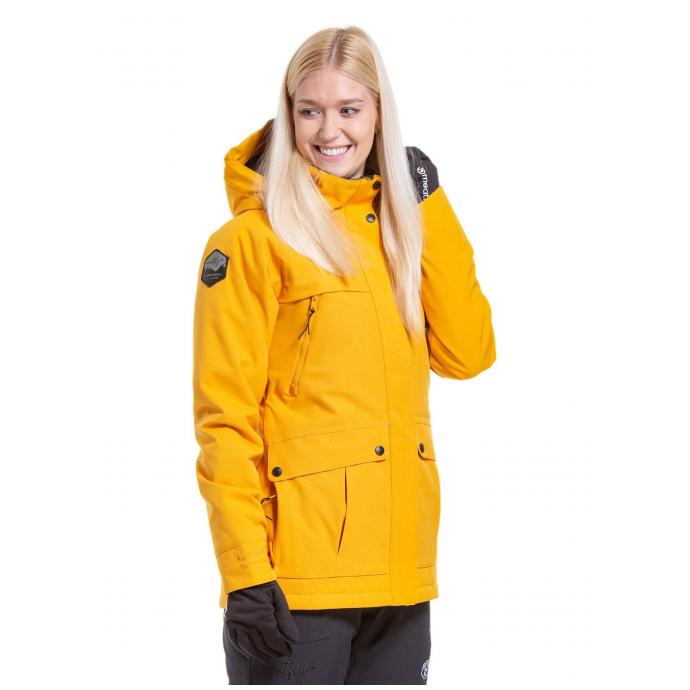 Сноубордическая куртка MEATFLY «TERRA»  - TERRA-2-SUNFLOWER - Цвет Желтый - Фото 5