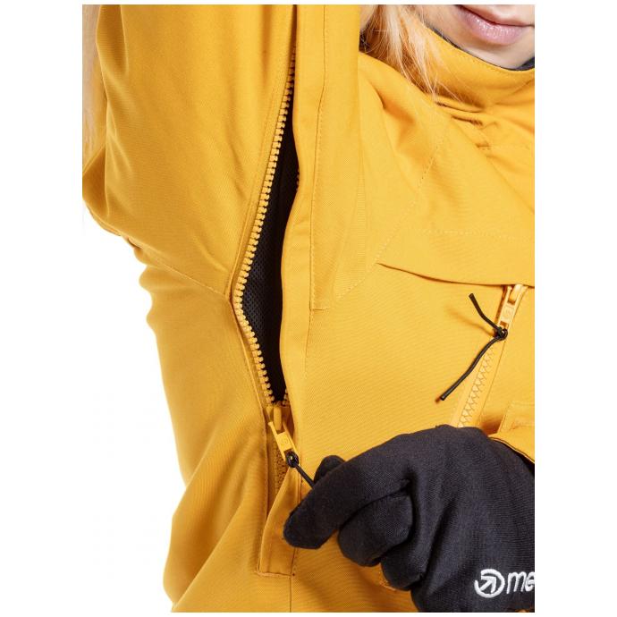 Сноубордическая куртка MEATFLY «TERRA»  - TERRA-2-SUNFLOWER - Цвет Желтый - Фото 10